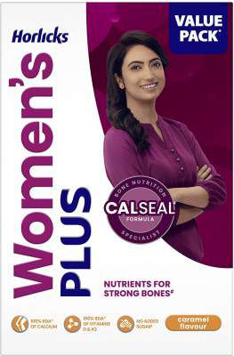 Horlicks Women Plus Chocolate Cartoon